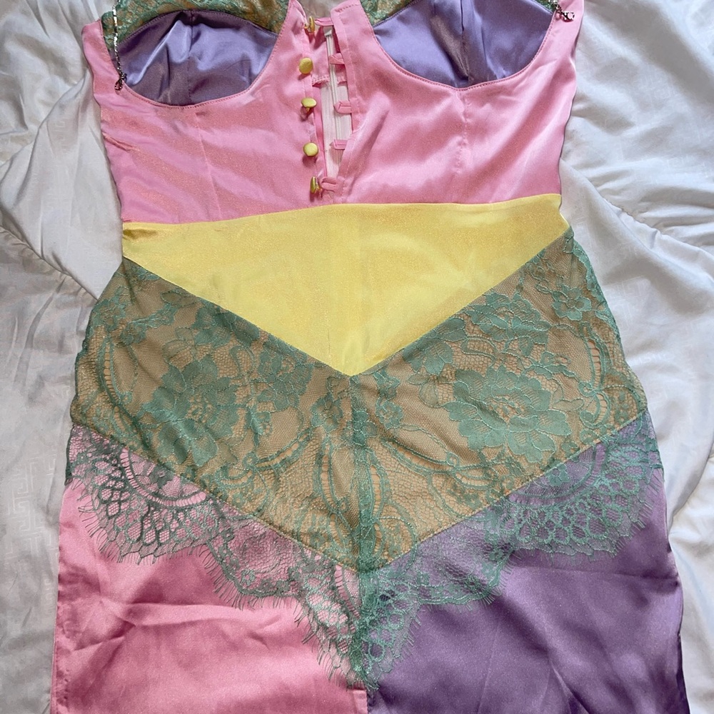 Micas Pastel Cocktail Dress